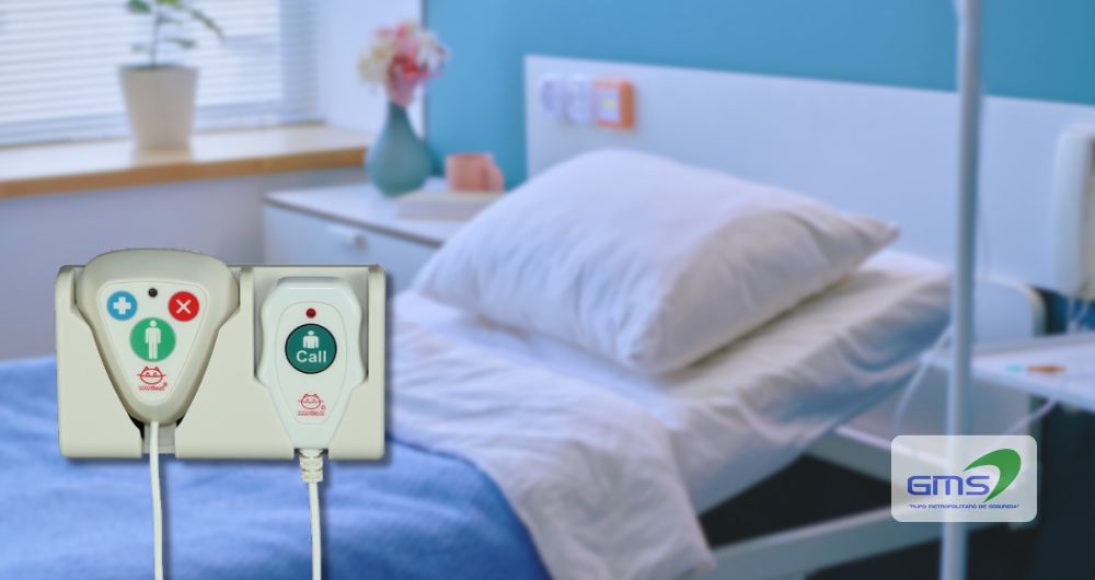 Pulsadores de cama de llamado de enfermeras inalámbrico